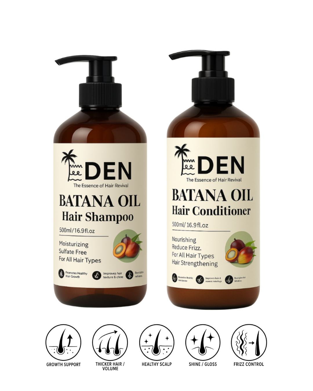 Eden Hair Growth Duo Combo